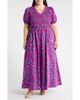 SUGARLIPS SUGARLIPS Ivani Abstract Brenty Smocked Maxi Dress - 1