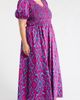 SUGARLIPS SUGARLIPS Ivani Abstract Brenty Smocked Maxi Dress - 3