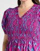 SUGARLIPS SUGARLIPS Ivani Abstract Brenty Smocked Maxi Dress - 4