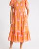 SUGARLIPS SUGARLIPS Jaidy Floral Patte Tiered Midi Dress - 1