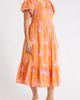 SUGARLIPS SUGARLIPS Jaidy Floral Patte Tiered Midi Dress - 3