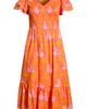 SUGARLIPS SUGARLIPS Jaidy Floral Patte Tiered Midi Dress - 5