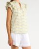 SUGARLIPS SUGARLIPS Jaimie Stripe Ramona Ruffle Cotton Top - 3