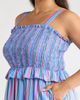 SUGARLIPS SUGARLIPS Jaimie Stripe Smocked Sleeveless Maxi Dress - 4