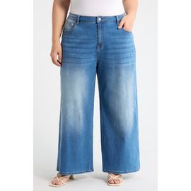 SUGARLIPS SUGARLIPS Jeanie High Waist Ankle Wide Leg Jeans