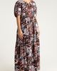 SUGARLIPS SUGARLIPS Journee Floral Print Puff Sleeve Maxi Dress - 3