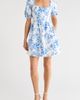 SUGARLIPS SUGARLIPS Juba Floral Print Puff Sleeve Dress - 1