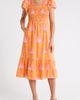 SUGARLIPS SUGARLIPS Kaidy Tropical Print Midi Dress - 1