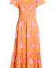 SUGARLIPS SUGARLIPS Kaidy Tropical Print Midi Dress - 5