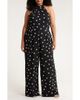 SUGARLIPS SUGARLIPS Kaline Polka Dot After Hours Halter Jumpsuit - 1