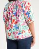 SUGARLIPS SUGARLIPS Kivia Smocked Floral Print Top - 2