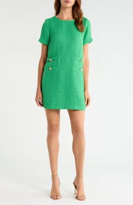SUGARLIPS SUGARLIPS Kury Tweed A-Line Dress
