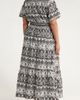 SUGARLIPS SUGARLIPS La Palma Floral Belraj Tiered Cotton Maxi Dress - 2