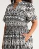 SUGARLIPS SUGARLIPS La Palma Floral Belraj Tiered Cotton Maxi Dress - 4