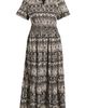 SUGARLIPS SUGARLIPS La Palma Floral Belraj Tiered Cotton Maxi Dress - 5