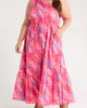 SUGARLIPS SUGARLIPS Leah Abstract Elya One-Shoulder Cotton Maxi Dress - 1