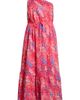 SUGARLIPS SUGARLIPS Leah Abstract Elya One-Shoulder Cotton Maxi Dress - 5