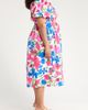 SUGARLIPS SUGARLIPS Liran Floral Maray Smocked Cotton Midi Dress - 3