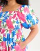 SUGARLIPS SUGARLIPS Liran Floral Maray Smocked Cotton Midi Dress - 4