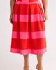 SUGARLIPS SUGARLIPS Lolli Stripe Pleated Midi Skirt - 1
