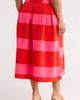SUGARLIPS SUGARLIPS Lolli Stripe Pleated Midi Skirt - 2