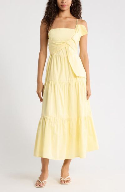 SUGARLIPS SUGARLIPS Love Letter Poplin Midi Dress