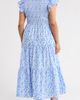 SUGARLIPS SUGARLIPS Luray Floral Sunfire Smocked Cotton Tiered Maxi Dress - 2
