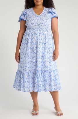 SUGARLIPS SUGARLIPS Maisie Floral Midi Dress