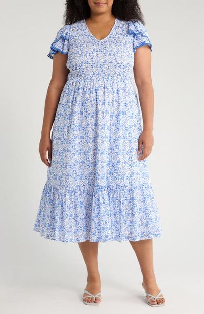 SUGARLIPS SUGARLIPS Maisie Floral Midi Dress