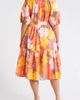 SUGARLIPS SUGARLIPS Milley Floral Wynette Tiered Midi Dress - 2