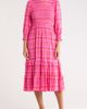 SUGARLIPS SUGARLIPS Mirany Ikat Ludlow Smocked Midi Dress - 1