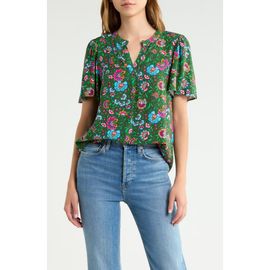 SUGARLIPS SUGARLIPS Mivie Floral Pleated Top