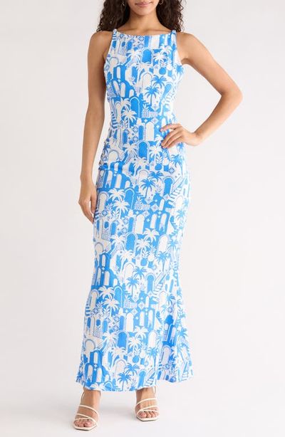 SUGARLIPS SUGARLIPS Mizie Open Back Maxi Dress