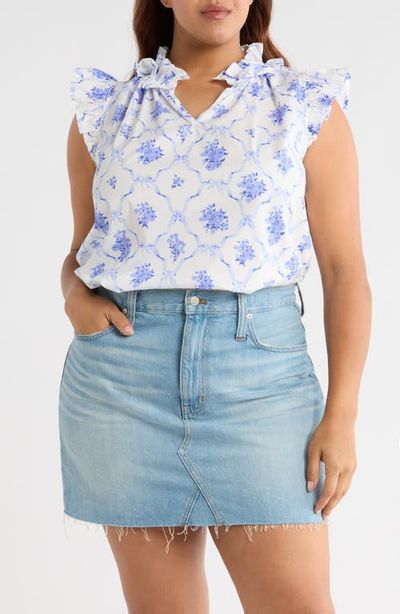 SUGARLIPS SUGARLIPS Nia Floral Ruffle Top