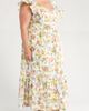 SUGARLIPS SUGARLIPS Pany Floral Mawar Ruffle Sleeve Cotton Maxi Dress - 3