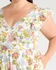 SUGARLIPS SUGARLIPS Pany Floral Mawar Ruffle Sleeve Cotton Maxi Dress - 4