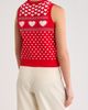 SUGARLIPS SUGARLIPS Parisa Heart Sweater Vest - 2
