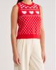 SUGARLIPS SUGARLIPS Parisa Heart Sweater Vest - 3