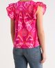 SUGARLIPS SUGARLIPS Prissa Ikat Carya Ruffle Sleeve Top - 2