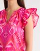 SUGARLIPS SUGARLIPS Prissa Ikat Carya Ruffle Sleeve Top - 4