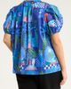 SUGARLIPS SUGARLIPS Punta Alta Puff Sleeve Cotton Top - 2