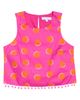 SUGARLIPS SUGARLIPS Rosy Polka Dot Taisy Sleeveless Top - 5