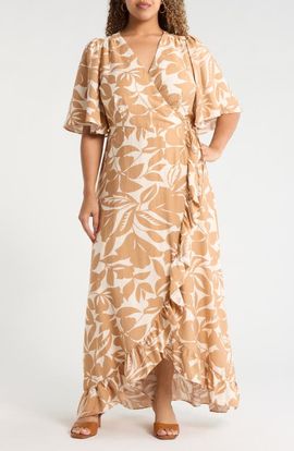 SUGARLIPS SUGARLIPS Ruffle Wrap Dress