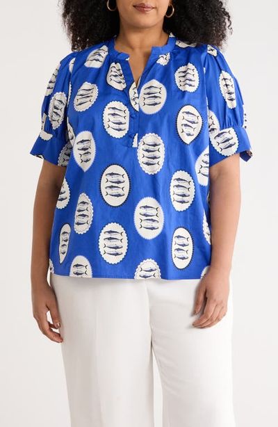 SUGARLIPS SUGARLIPS Sardine Sea Rosio Cotton Top
