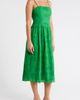 SUGARLIPS SUGARLIPS Selry Eyelet Palm Midi Sundress - 3