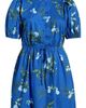 SUGARLIPS SUGARLIPS Sendra Floral Alba Drawstring Waist Cotton Minidress - 5