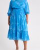 SUGARLIPS SUGARLIPS Surf Blossom Irene Smocked Midi Dress - 1