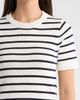 SUGARLIPS SUGARLIPS Tessie Stripe Short Sleeve Cotton Sweater - 4