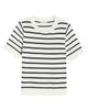 SUGARLIPS SUGARLIPS Tessie Stripe Short Sleeve Cotton Sweater - 5