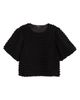 SUGARLIPS SUGARLIPS Texture Puff Sleeve Crop Top - 5